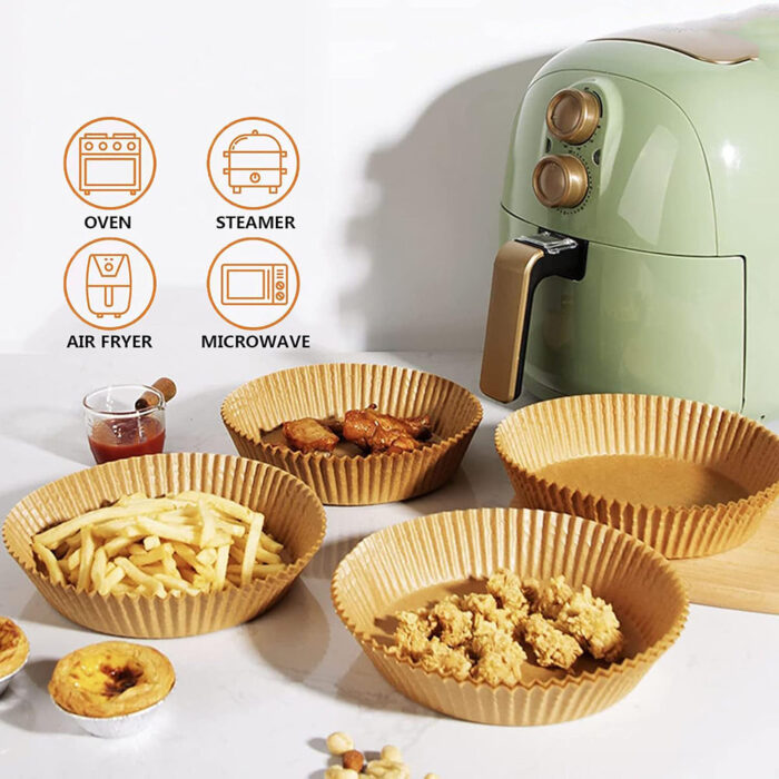 Disposable Non-Stick Air Fryer Liner Papers - Image 10
