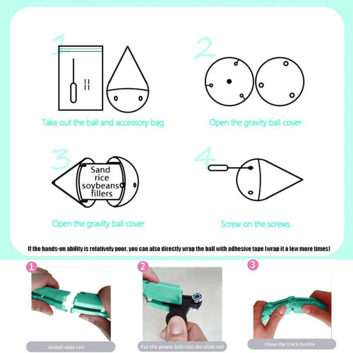 Weighted Hula Hoop Weight Loss 2 in 1 Adjustable with Detachable Knots - Image 6