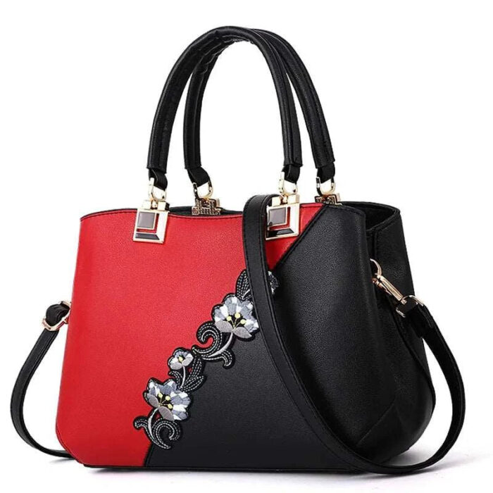 Embroidered Leather Handbags Bags For Fashion Loving Ladies - Image 3