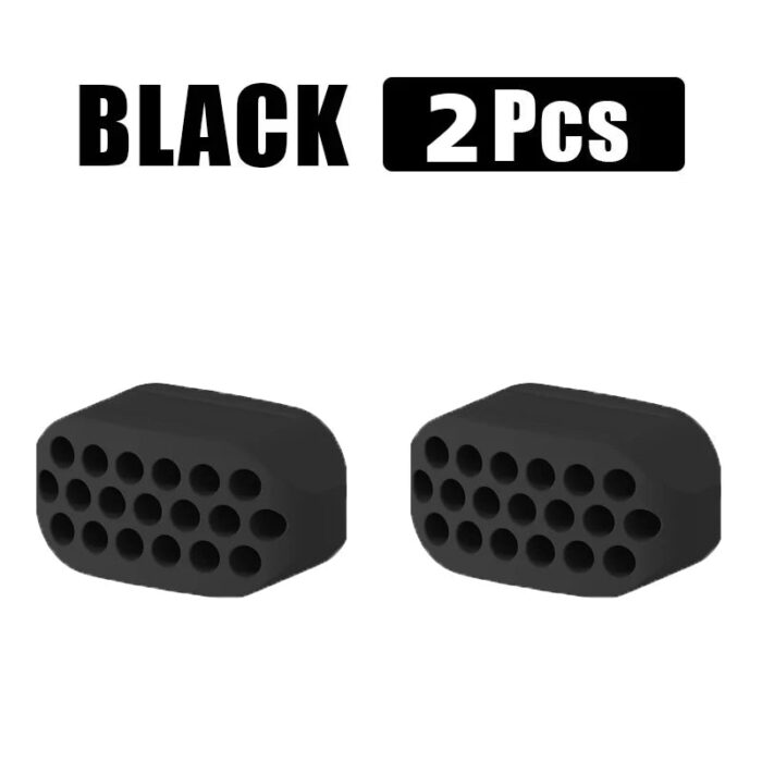 2Pcs Acial Jaw Exerciser Fitness Jawline Muscle Training Double Chin Reducer Neck Face Slimming Mouth Jawliner Silicone Chew - Image 9