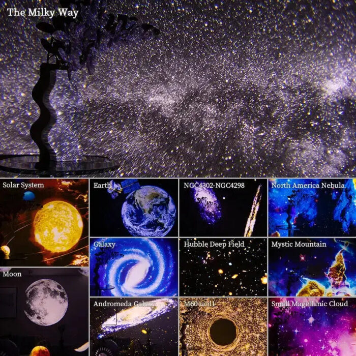 Planetarium Star Projector Night Light - Image 2