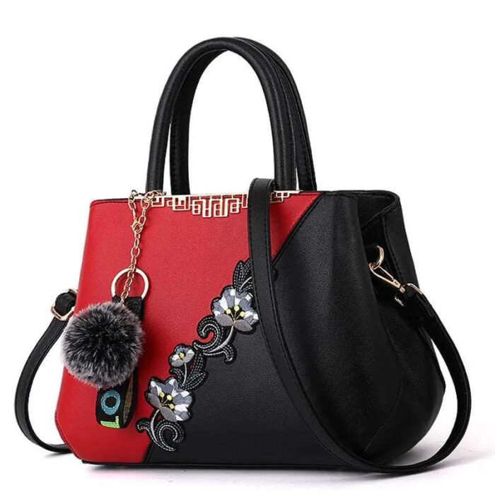 Embroidered Leather Handbags Bags For Fashion Loving Ladies - Image 2