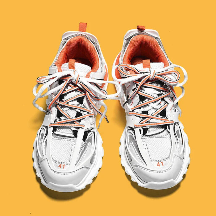 Brand Design Black Gray Women Sneakers Fashion New Men's Chunky Sneakers Lovely Pink Dad Shoes Trendy Girls Boys Casual Shoes - Image 3