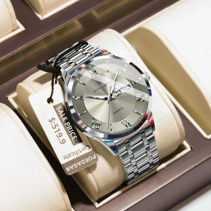 Luxury Fashion Waterproof Luminous Watch - Image 2