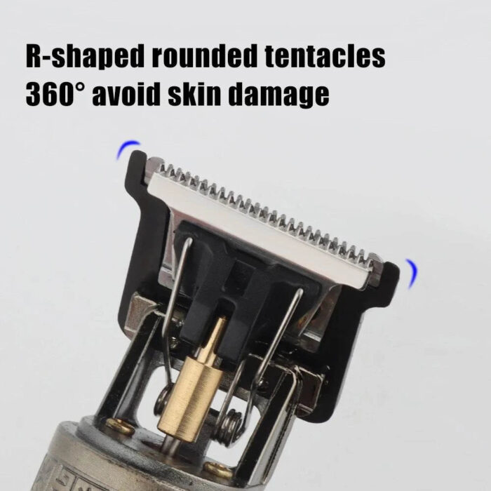 Vintage T9 Cordless Hair Trimmer – Professional Electric Clipper for Men’s Beard & Hair Styling ✂️⚡ - Image 3