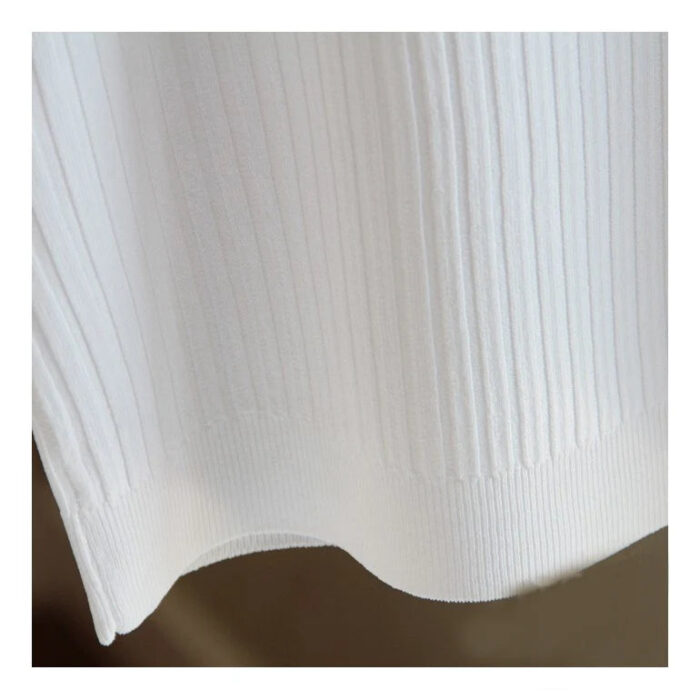 Fashion Woman Blouse 2023 Summer Sleeveless Blouse Women O-neck Knitted Blouse Shirt Women Clothes Womens Tops And Blouses C853 - Image 6