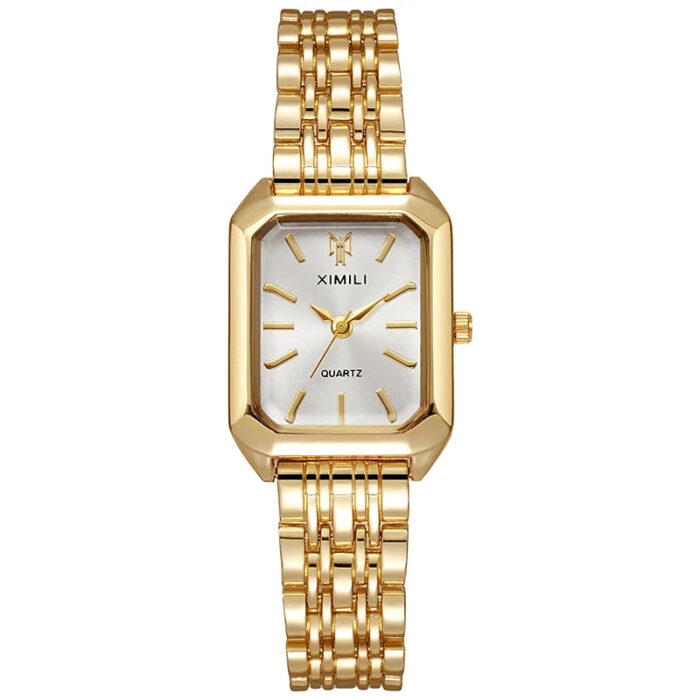 2025 Hot Brand Stainless Steel Strap Watch Women Luxury Gift Quartz Wristwatch Student Fashion Simple Square Quartz Watches - Image 10