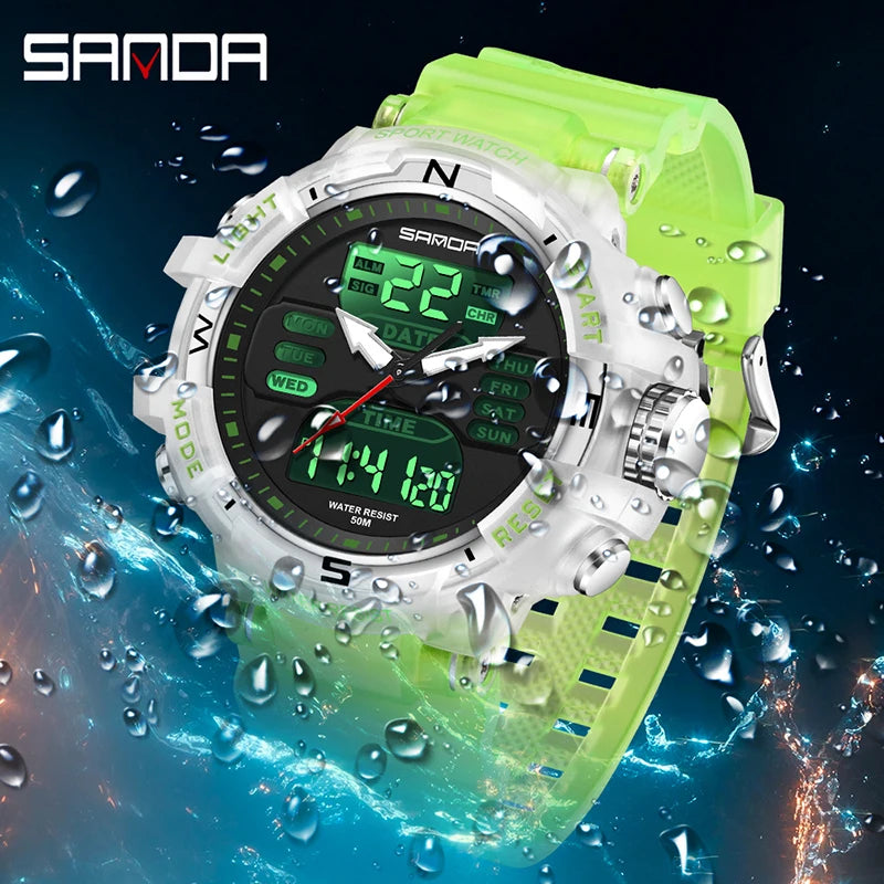 watch fashionable and trendy electronic watch - Image 3
