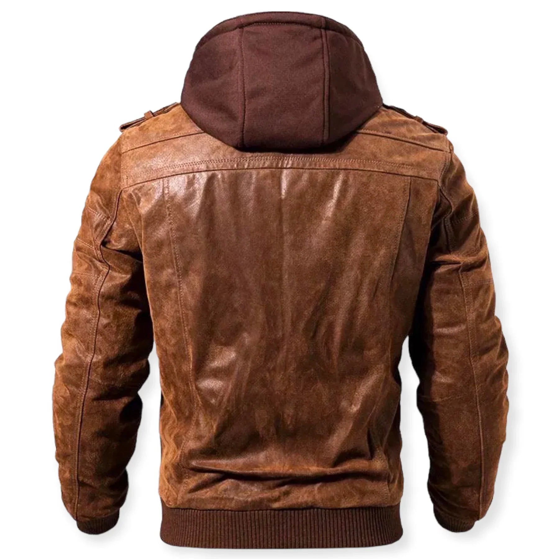Enigma Leather Jacket - Image 6