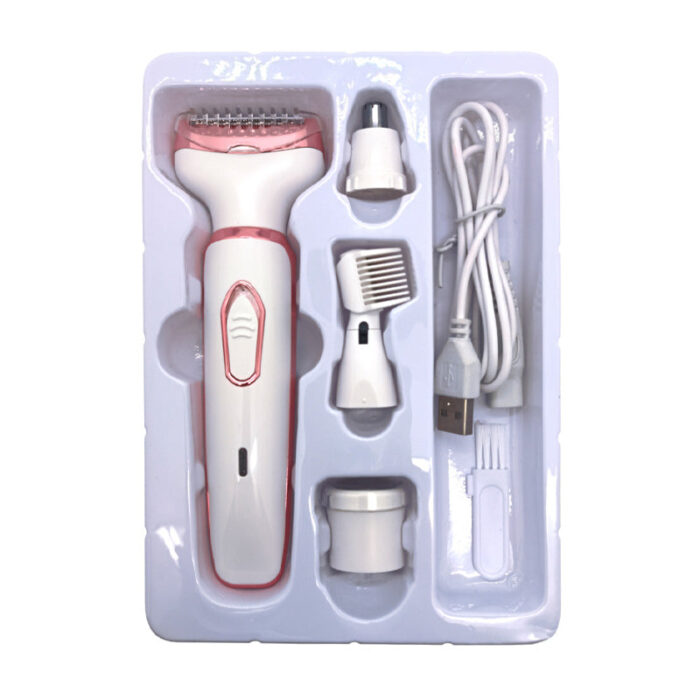 4-In-1 Electric Cordless Lady Body Hair Shaver - Image 9